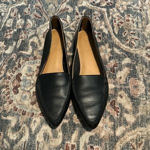 J. Crew Leather Pointed Flats